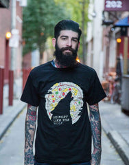 Hungry Like The Wolf Pizza T-shirt